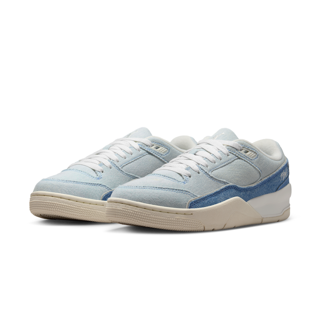 Air Jordan Flight Court SE Denim, Sail/Worn Blue/Gum Light Brown/Sail (IB4414-100)