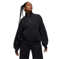 Air Jordan Flight Fleece Women's Quarter-Zip Top Black