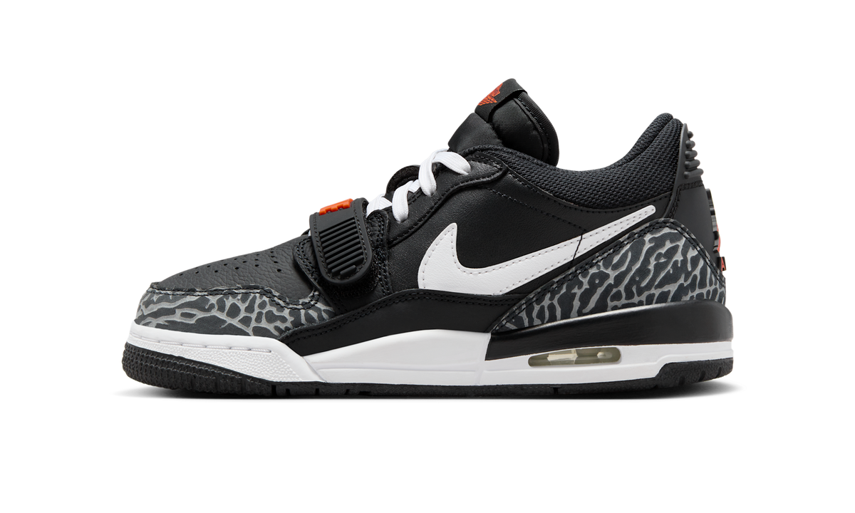 Air Jordan Legacy 312 Low Black White Safety Orange