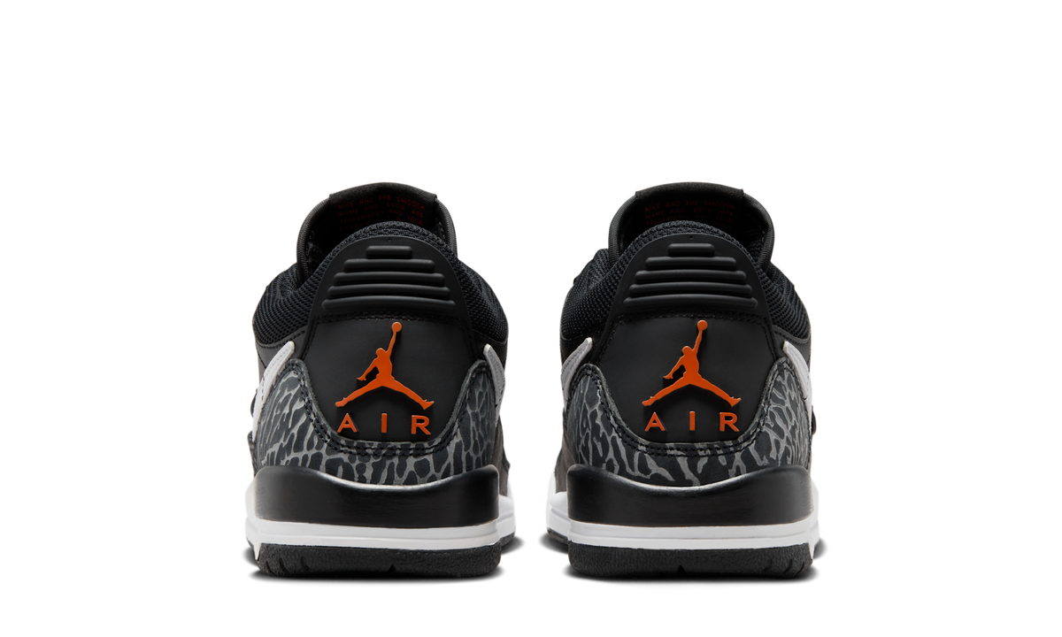Air Jordan Legacy 312 Low Black White Safety Orange