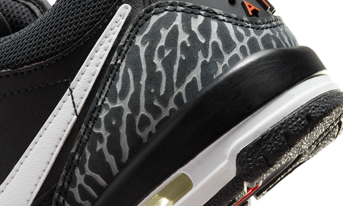 Air Jordan Legacy 312 Low Black White Safety Orange