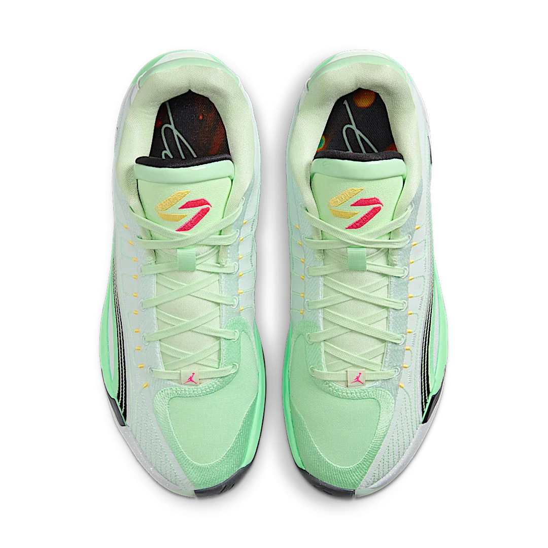 Air Jordan Luka 4 Space Navigator, Barely Green/Black/Vapor Green (HF0823-300/HF0824-300)