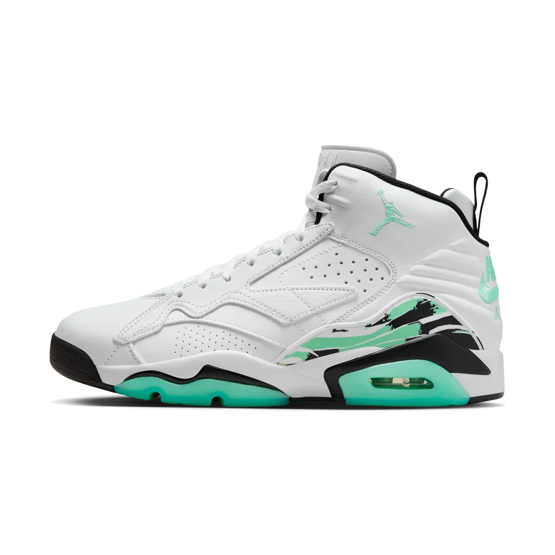Air Jordan MVP White Green Glow, White/Black/Green Glow (DZ4475-103)
