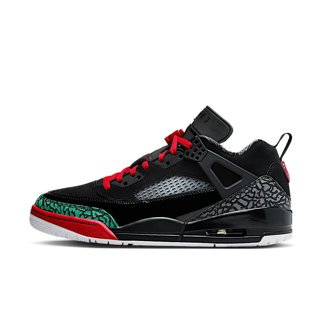 Air Jordan Spizike Low Black Classic Green White Varsity Red, Black/Classic Green/White/Varsity Red (FQ1759-060)