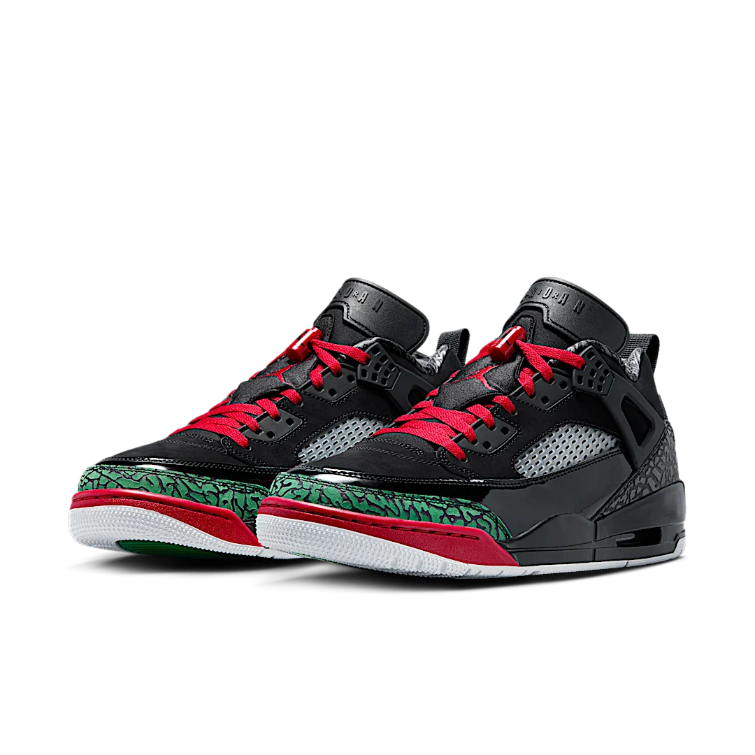 Air Jordan Spizike Low Black Classic Green White Varsity Red, Black/Classic Green/White/Varsity Red (FQ1759-060)