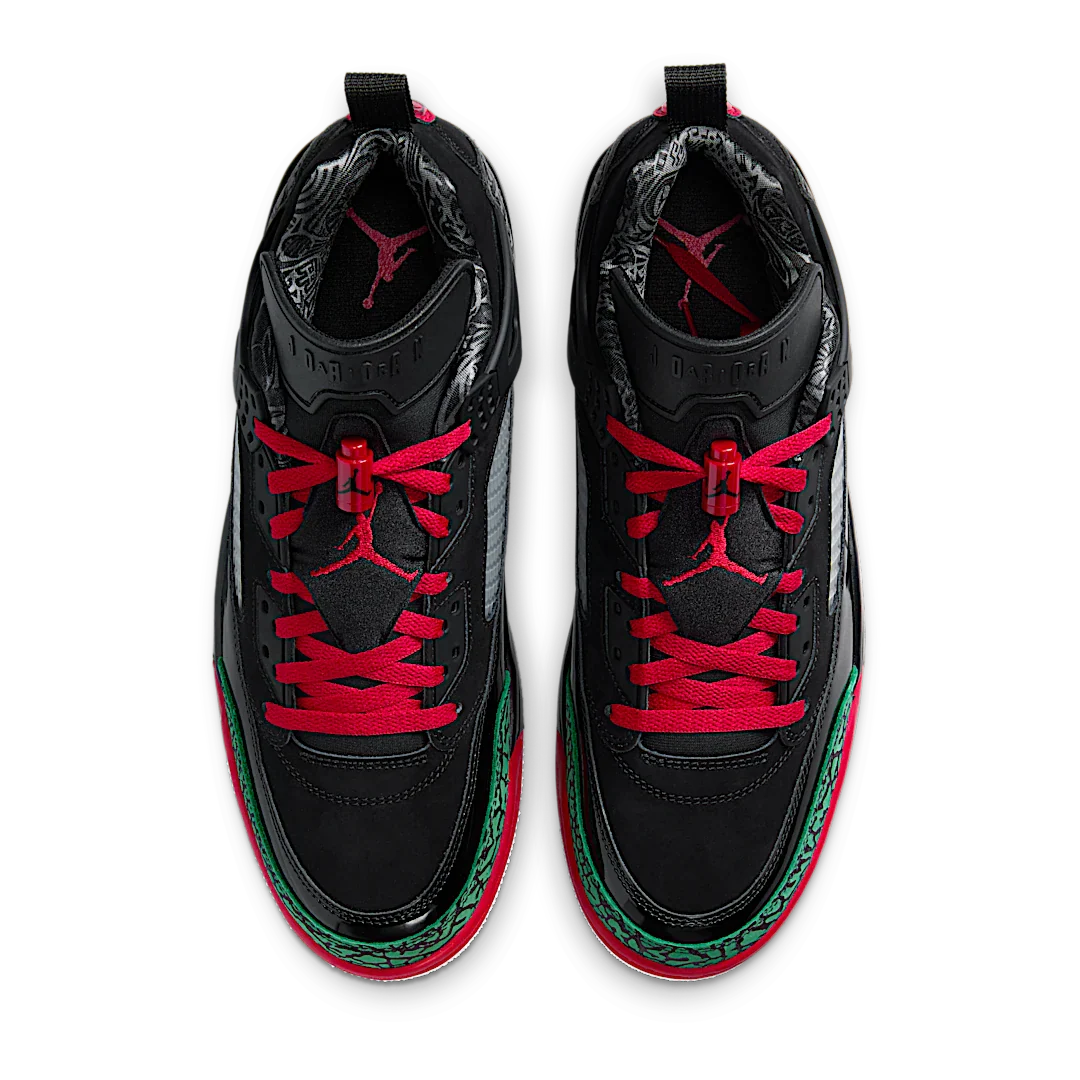 Air Jordan Spizike Low Black Classic Green White Varsity Red, Black/Classic Green/White/Varsity Red (FQ1759-060)