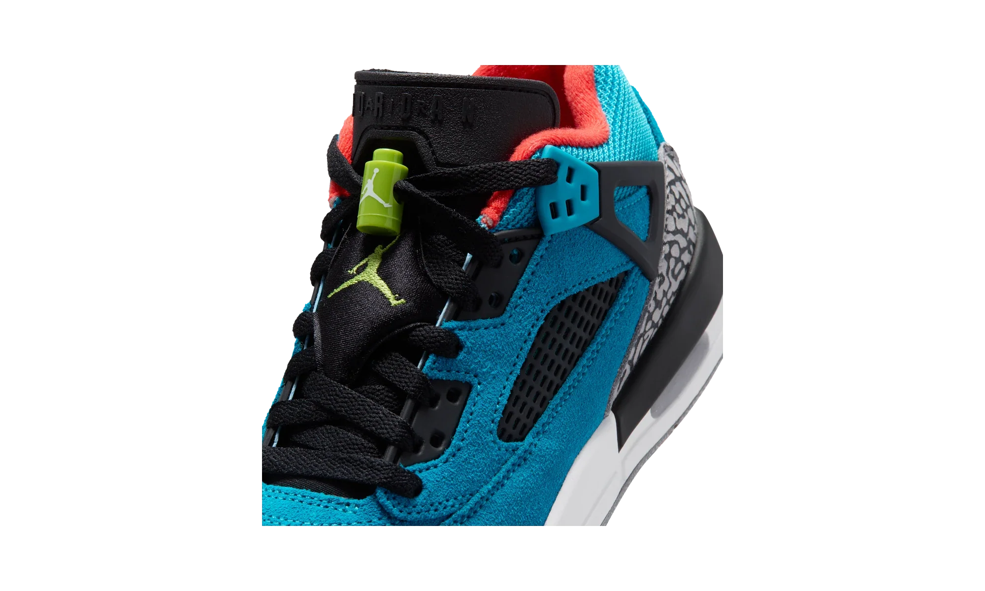 Air Jordan Spizike Low Neo Turquoise Light Crimson