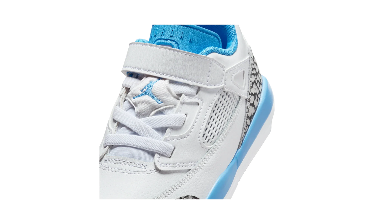 Air Jordan Spizike Low White Wolf Grey Anthracite University Blue (PS)