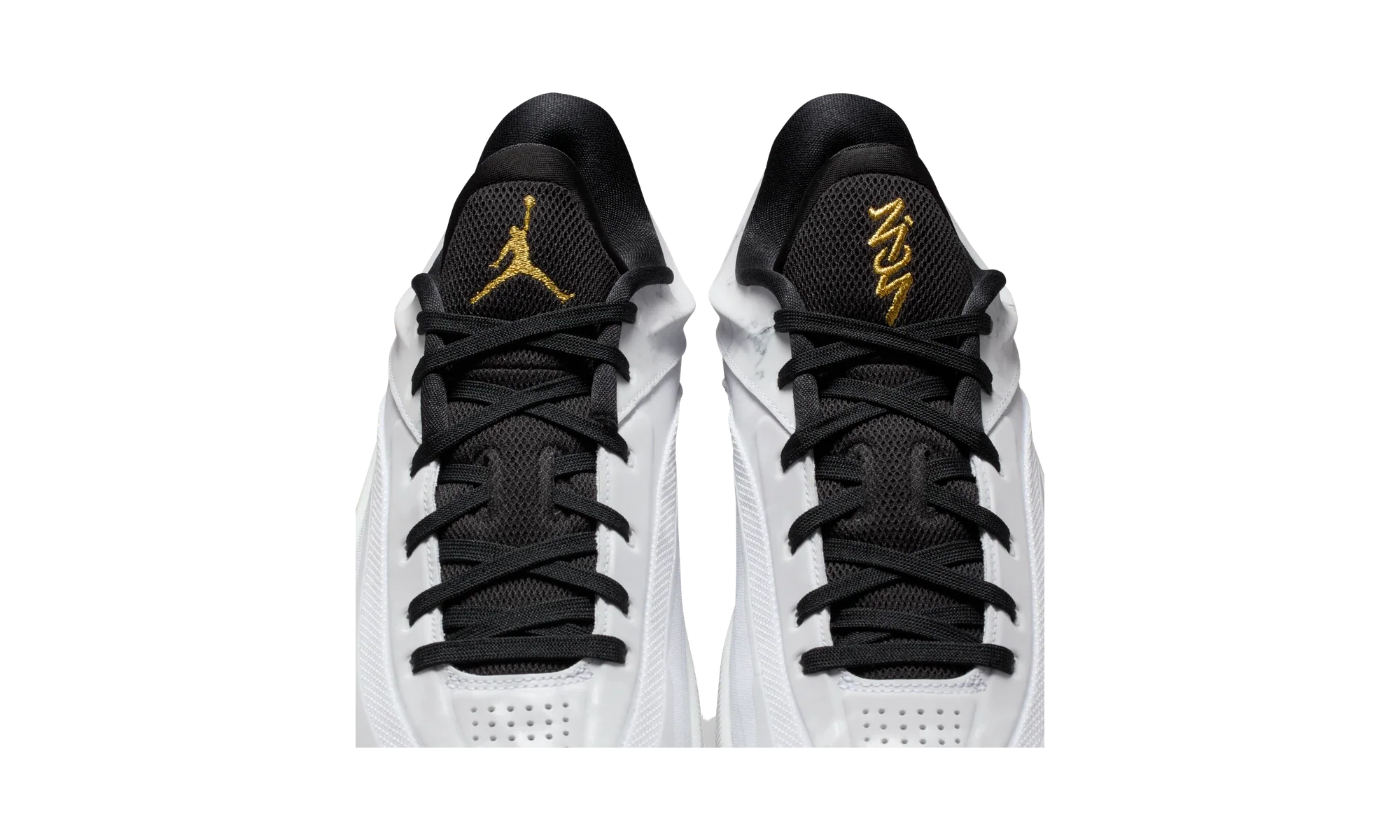 Air Jordan Zion 4 White Metallic Gold