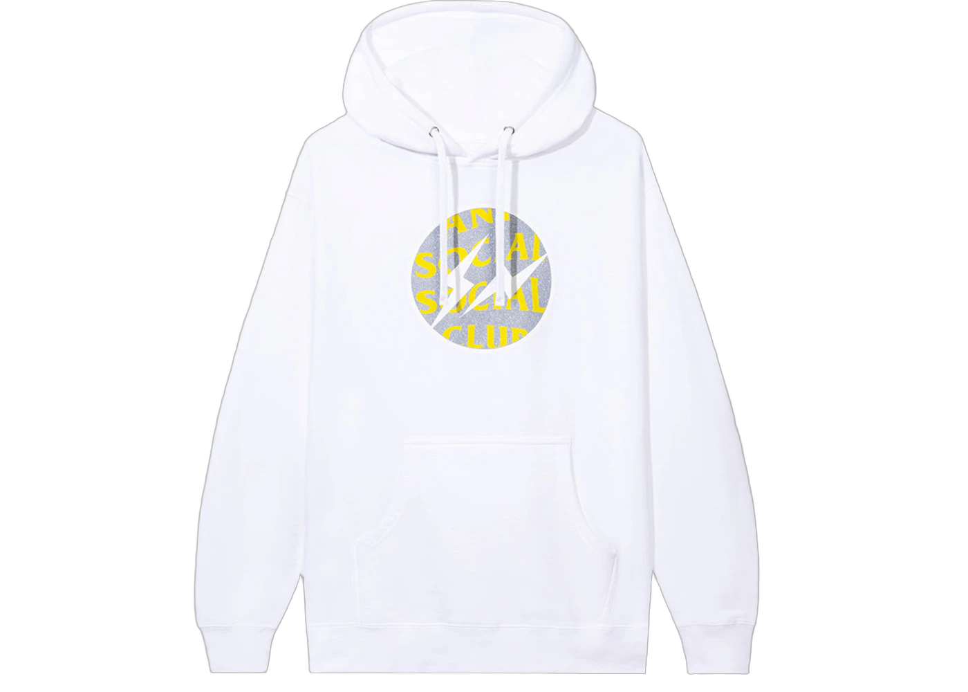Anti Social Social Club x Fragment Called Interference Hoodie (FW22) White