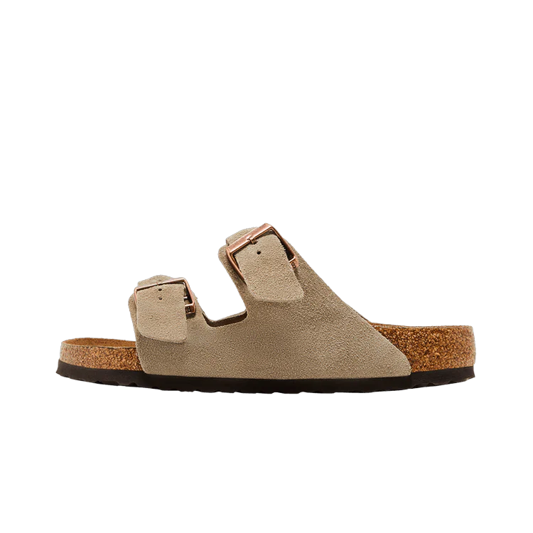 Birkenstock Arizona Soft Footbed Suede Taupe, Taupe (0951301)