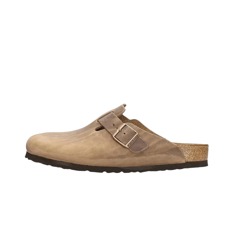 Birkenstock Boston Oiled Leather Tobacco Brown, Tobacco Brown (0960811)