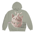 Cactus Jack by Travis Scott New Sight Zip Up Hoodie Sage