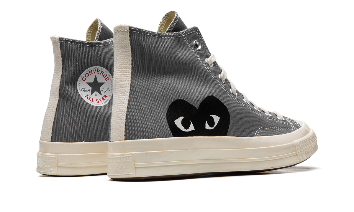 Converse Chuck Taylor All Star 70 Hi Comme des Garcons PLAY Grey
