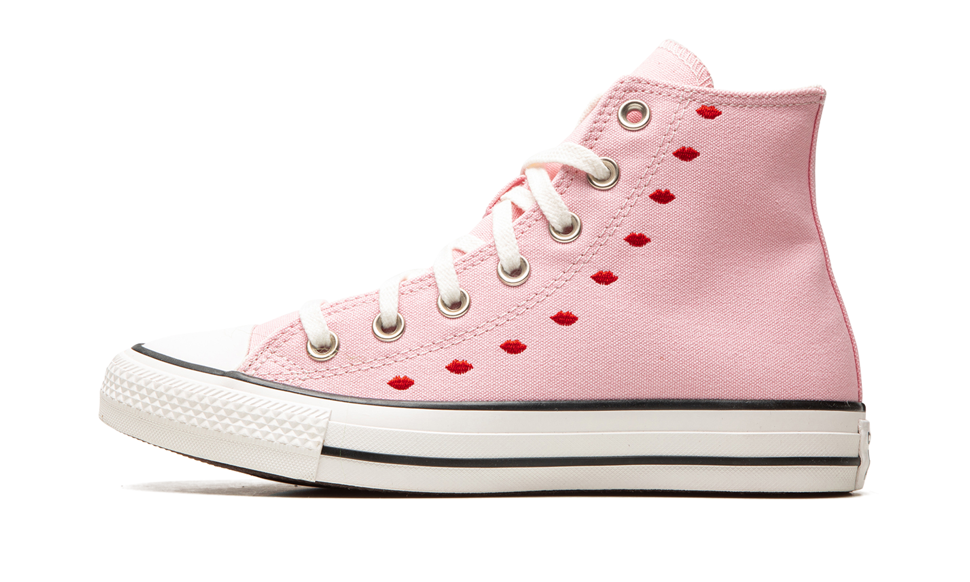 Converse Chuck Taylor All Star Hi Embroidered Hearts Pink