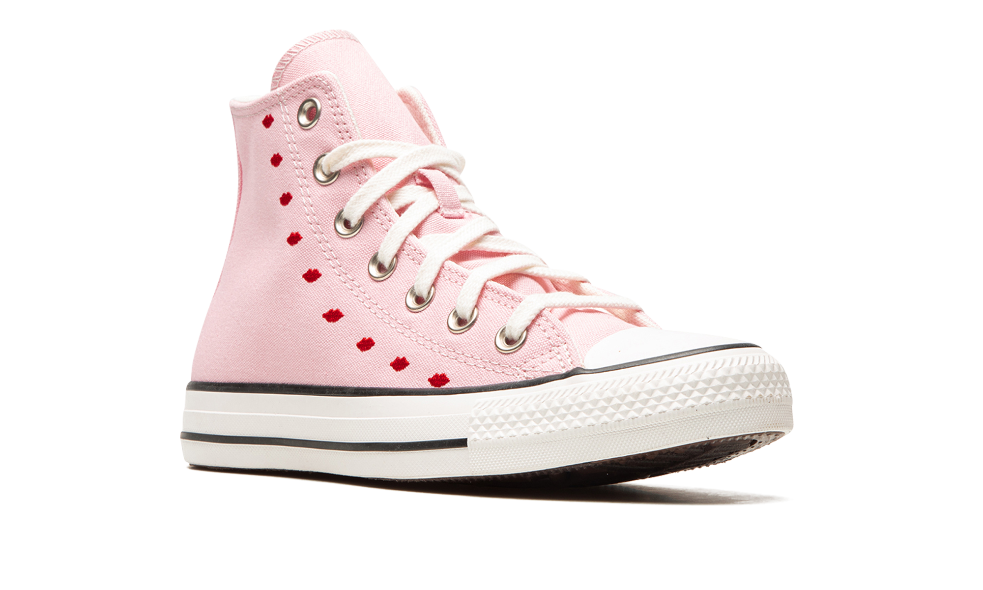 Converse Chuck Taylor All Star Hi Embroidered Hearts Pink