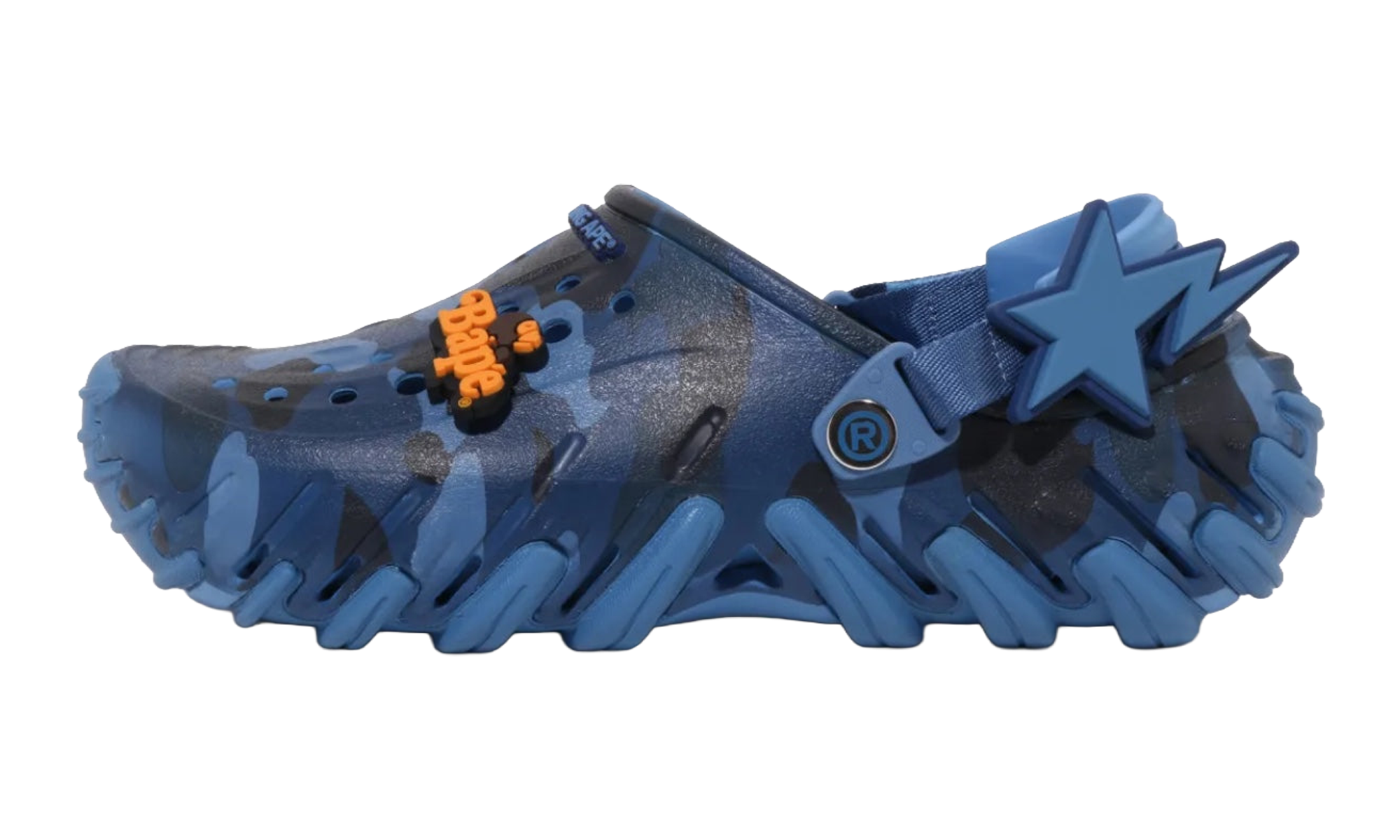 Crocs Echo RO Clog Bape Powder Blue Camo
