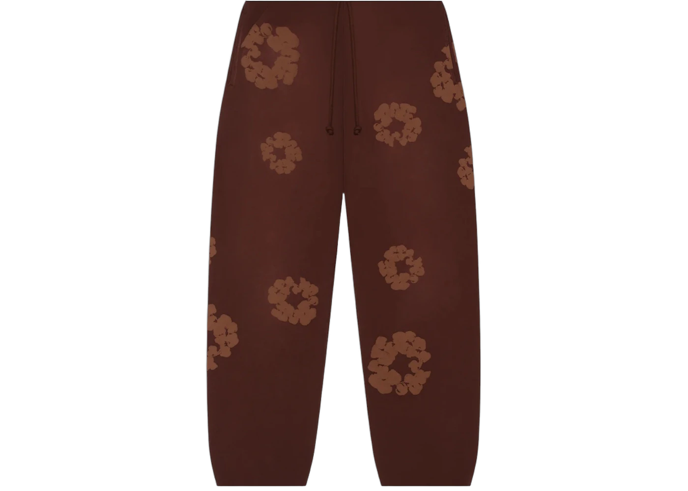 Denim Tears Mono Cotton Wreath Sweatpants Brown