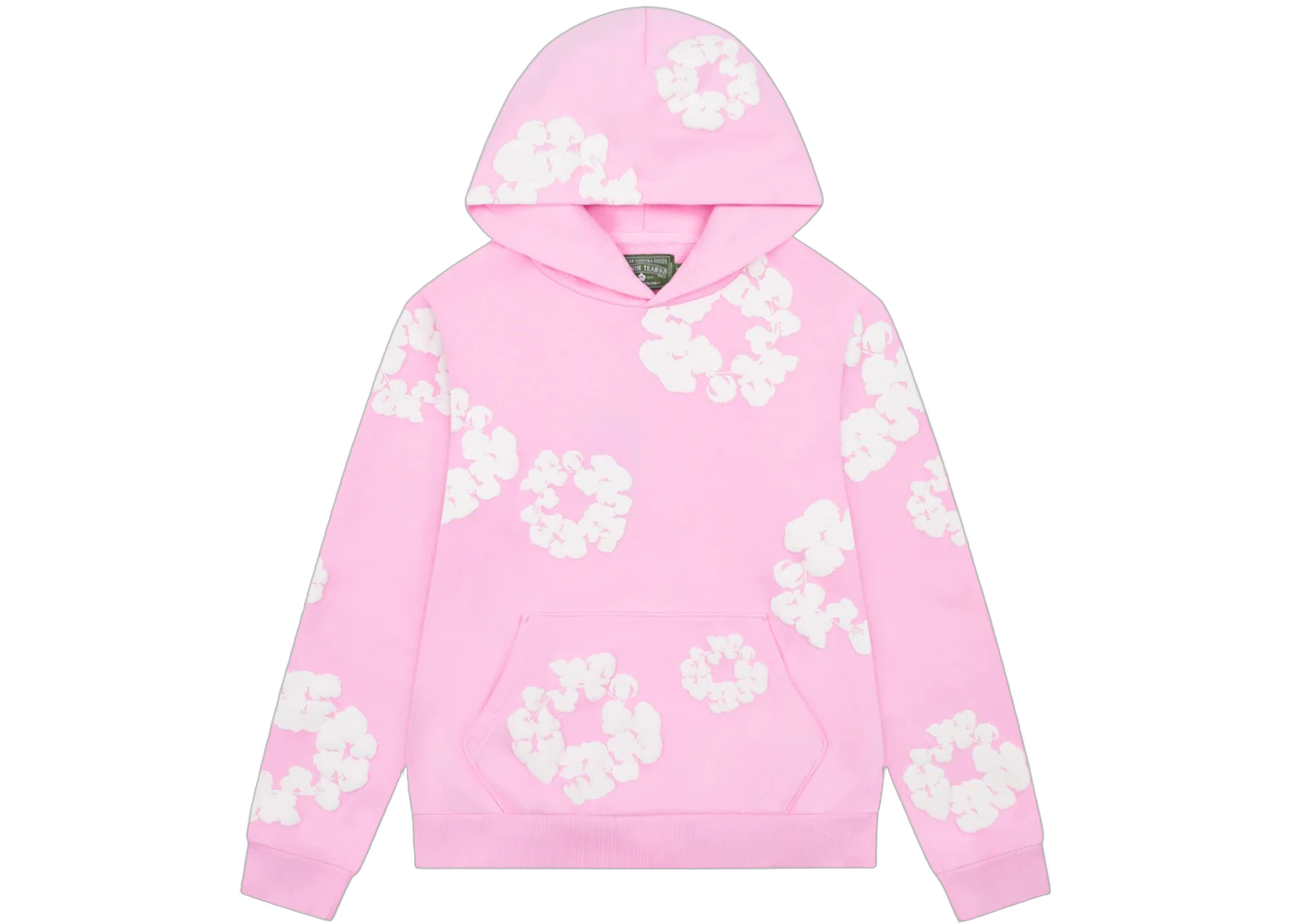 Denim Tears The Cotton Wreath Hoodie Powder Pink, Powder Pink (denim-tears-the-cotton-wreath-sweatshirt-powder-pink)