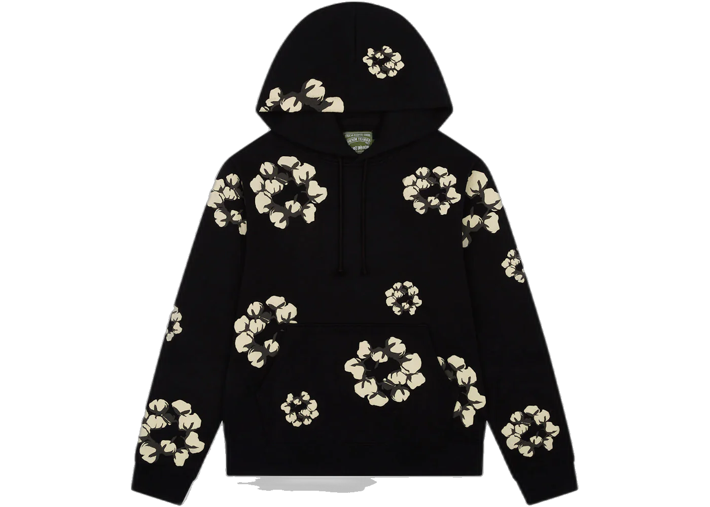 Denim Tears x CPFM Cactus Tears Wreath Hoodie Black