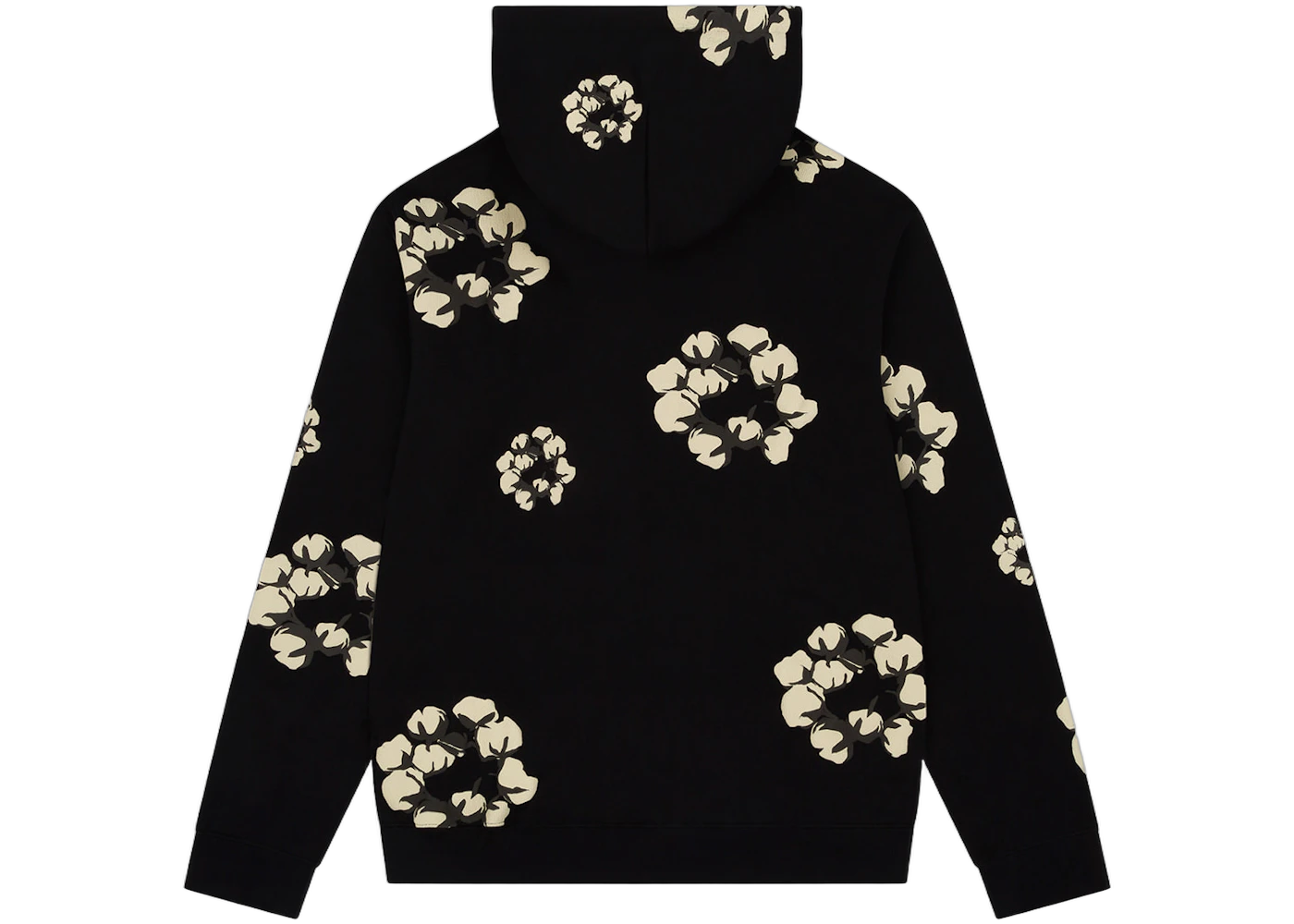 Denim Tears x Cactus Plant Flea Market Cactus Tears Wreath Hoodie Black, Black (FW24THD025)