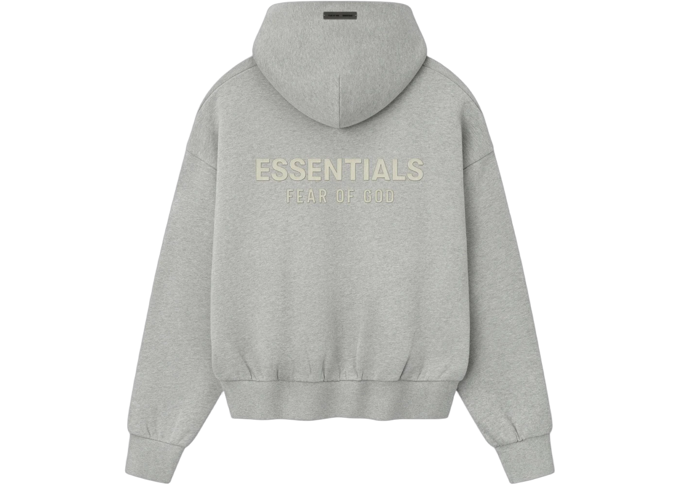 Fear of God Essentials Classic Fleece Hoodie Concrete Heather
