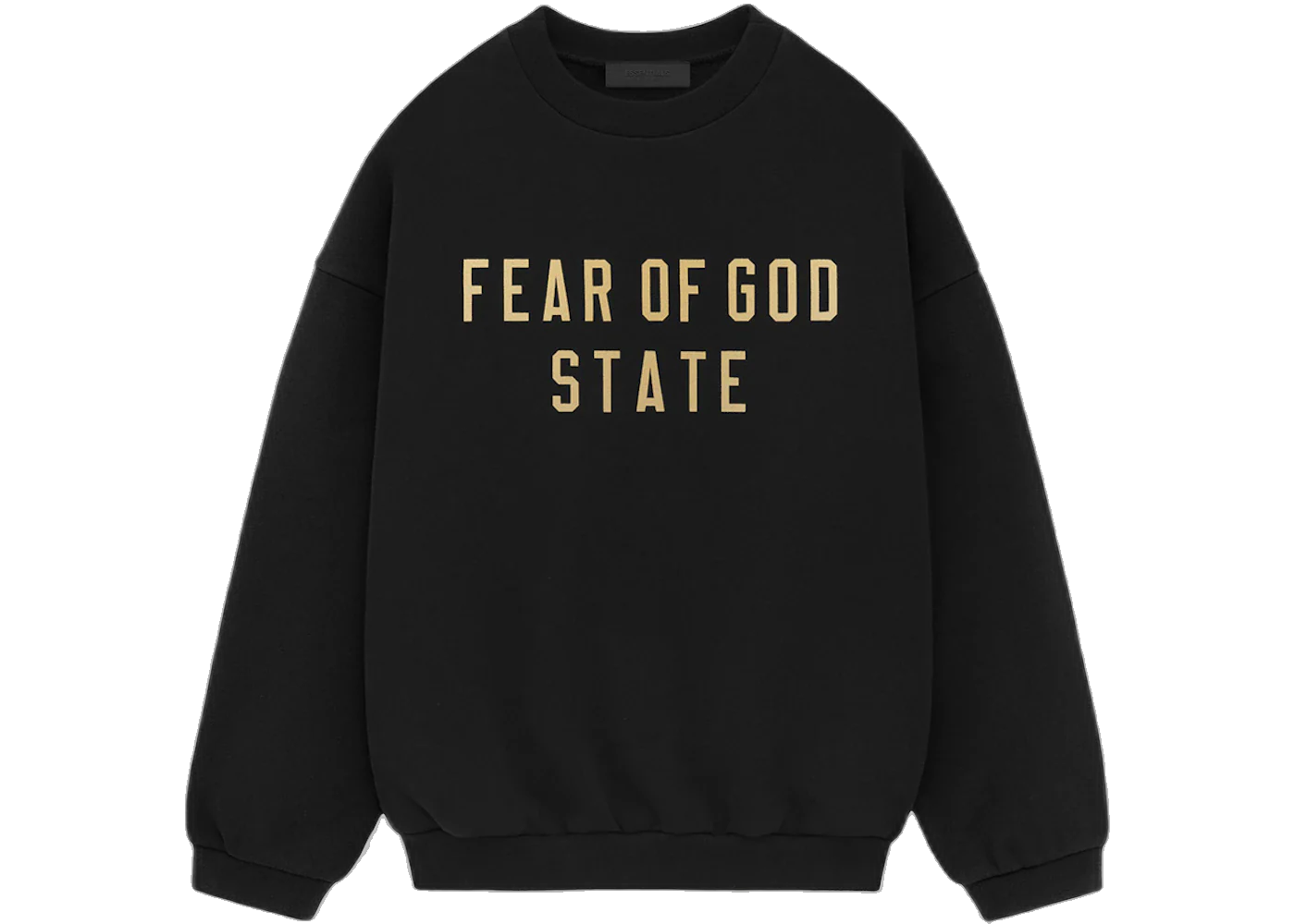 Fear of God Essentials Fleece Crewneck Black