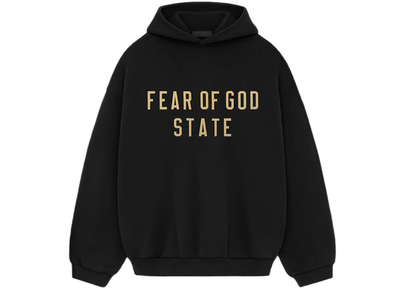 Fear of God Essentials Fleece Hoodie Black, Black (192BT246250F)