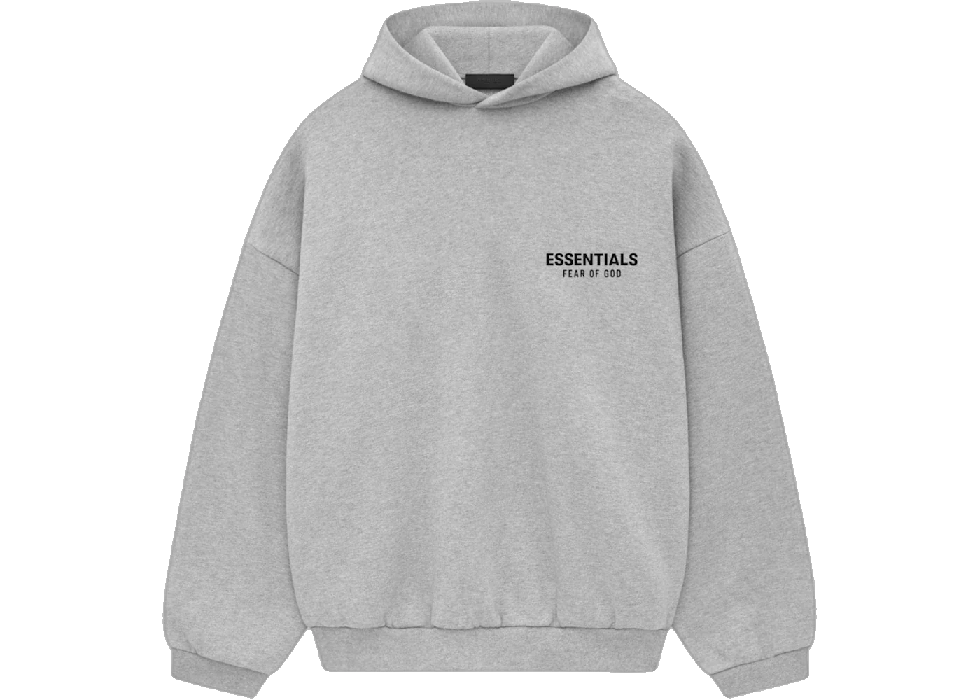 Fear of God Essentials Fleece Hoodie Light Heather Gray, Light Heather Gray (192HO246258F)