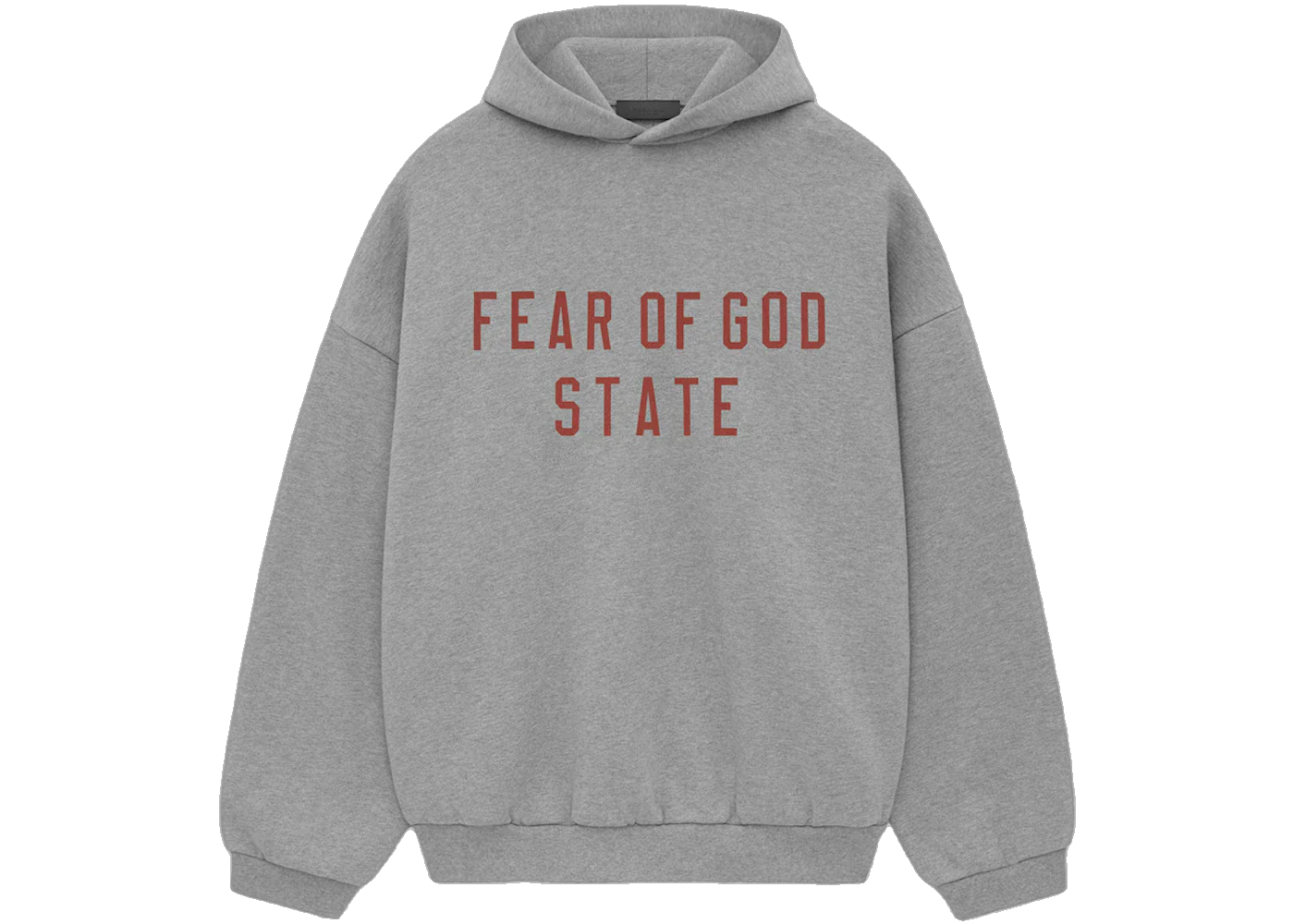 Fear of God Essentials Fleece II Hoodie Dark Heather, Dark Heather (192BT246251F)