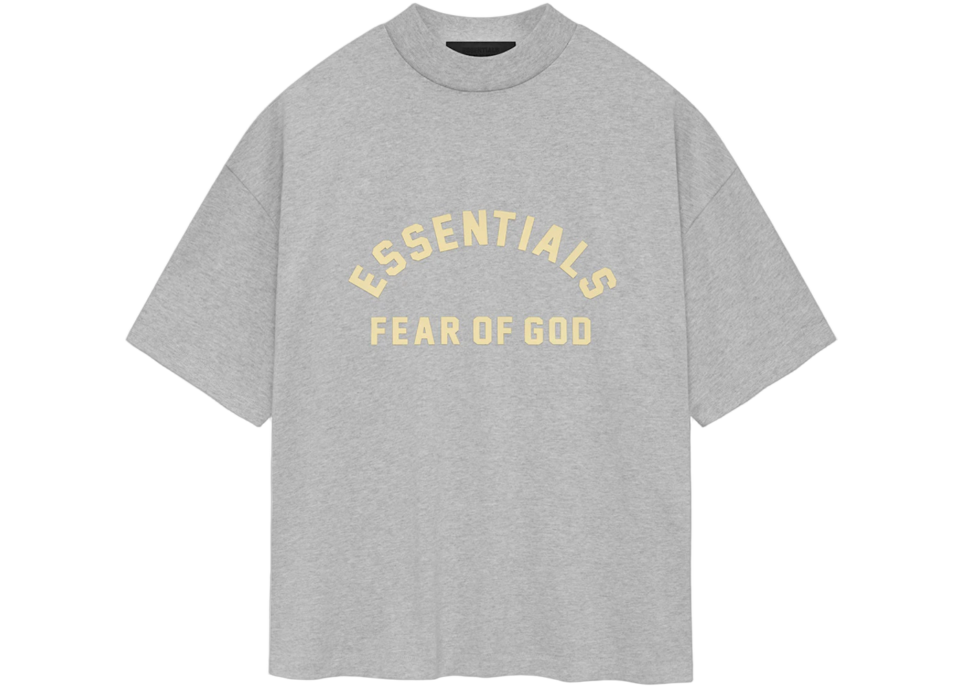 Fear of God Essentials Heavy Jersey Crewneck T-Shirt Light Heather Grey