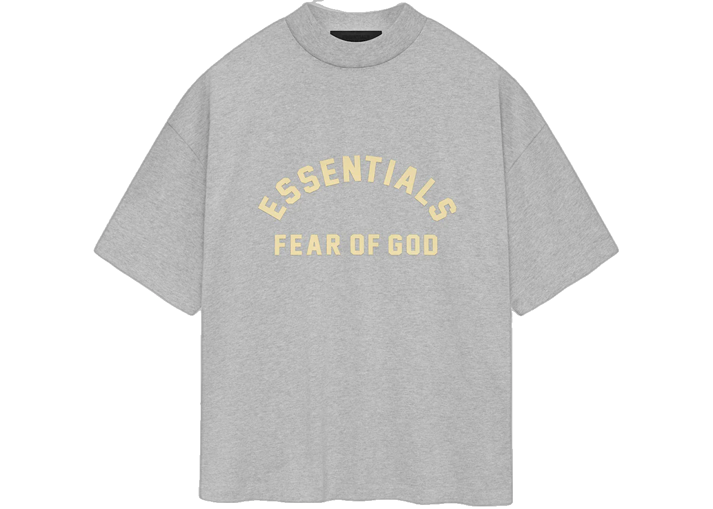 Fear of God Essentials Heavy Jersey Crewneck Tee Light Heather Grey