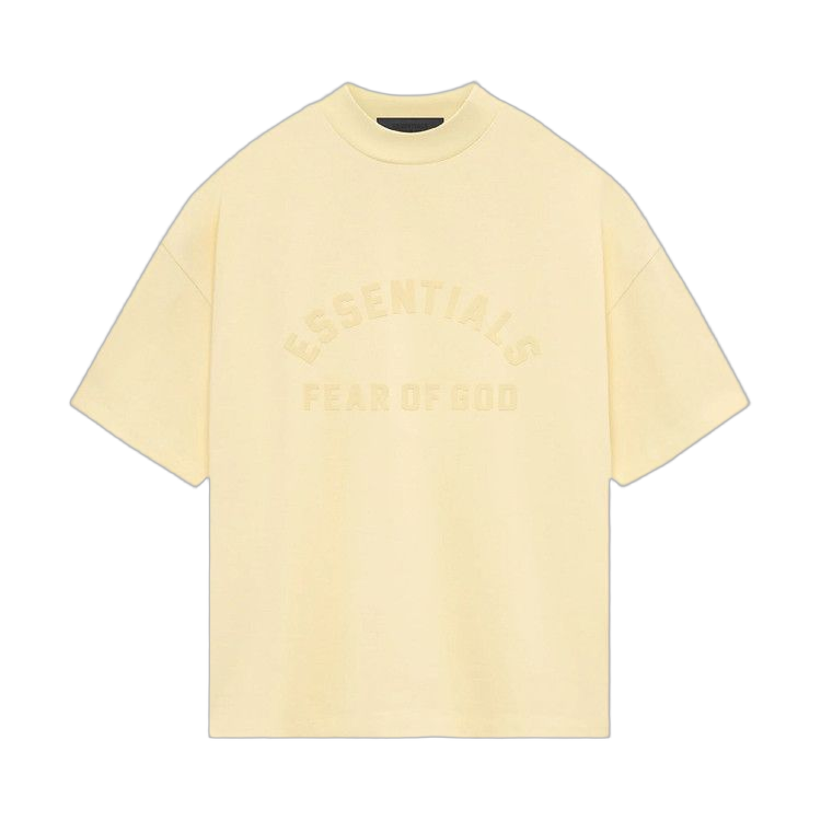 Fear of God Essentials Heavy Jersey Short-Sleeve T-Shirt Garden Yellow