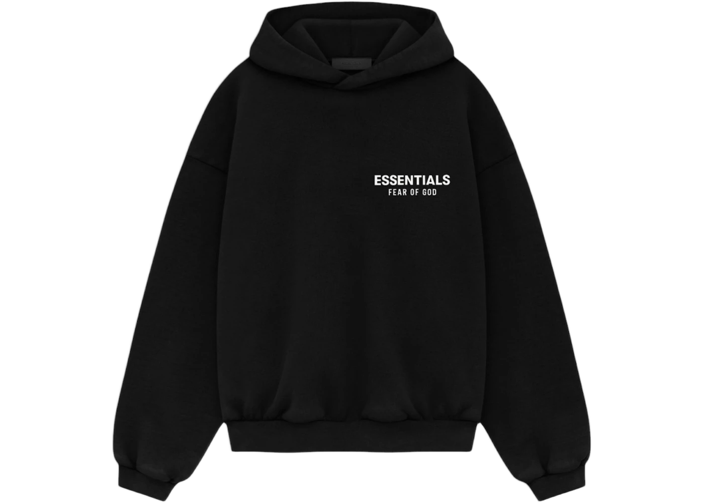 Fear of God Essentials Kids Fleece Hoodie (FW24) Black, Black (785HO242040K)