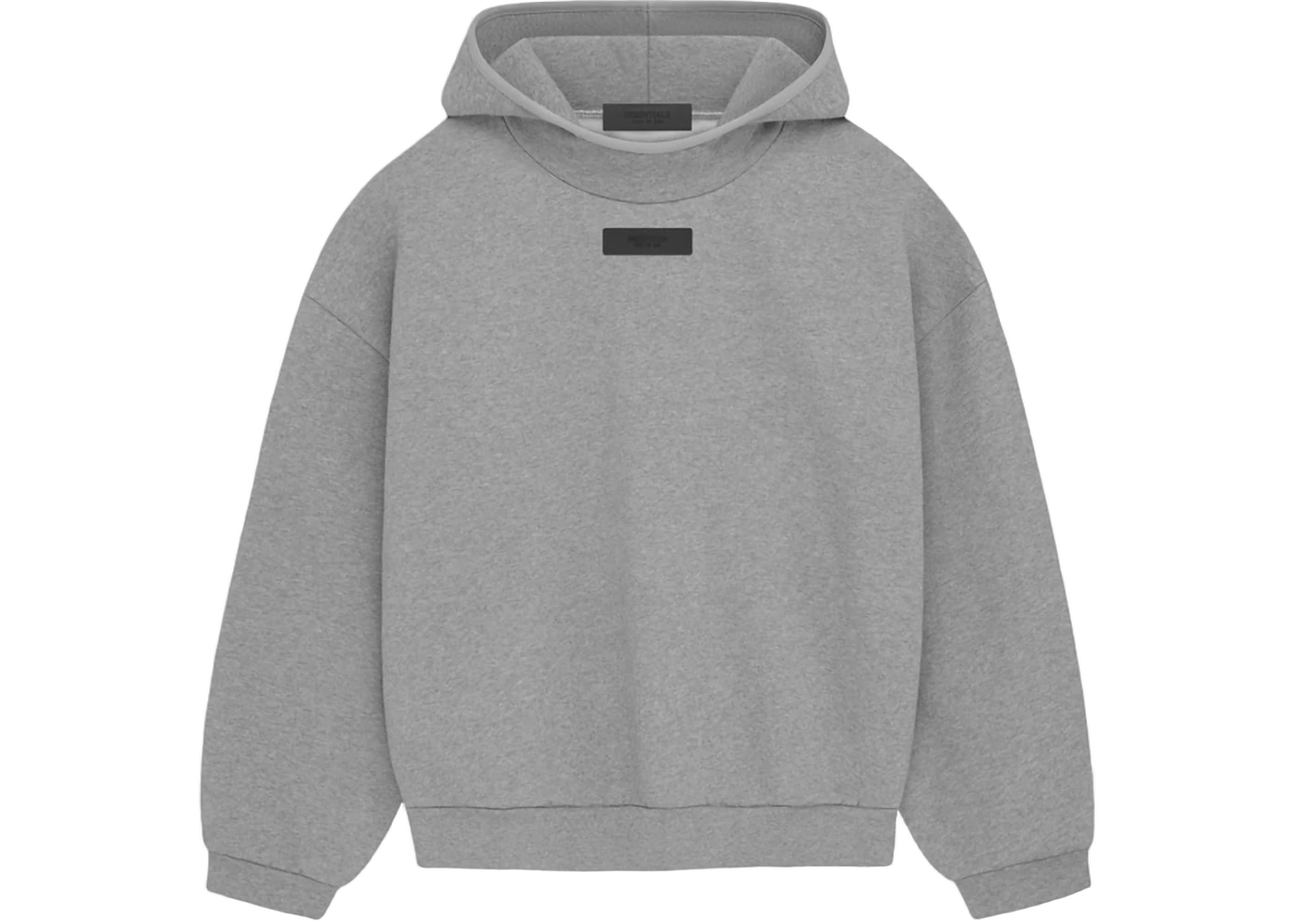 Fear of God Essentials Pullover Hoodie Dark Heather Oatmeal, Dark Heather Oatmeal (192SP242053F)