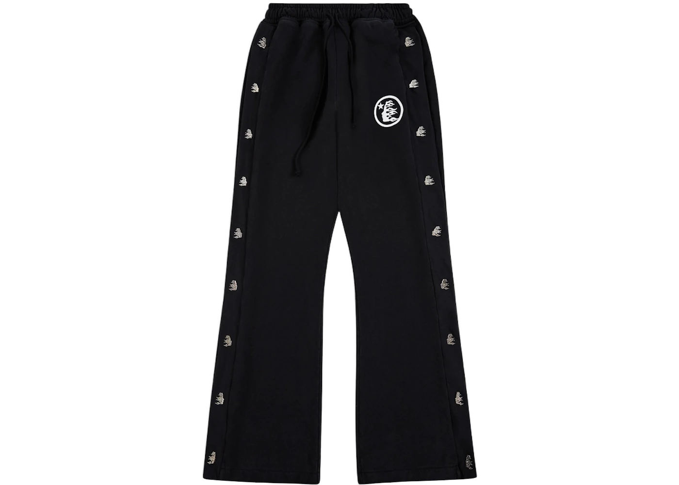 Hellstar Mirror Face Sweatpant Black