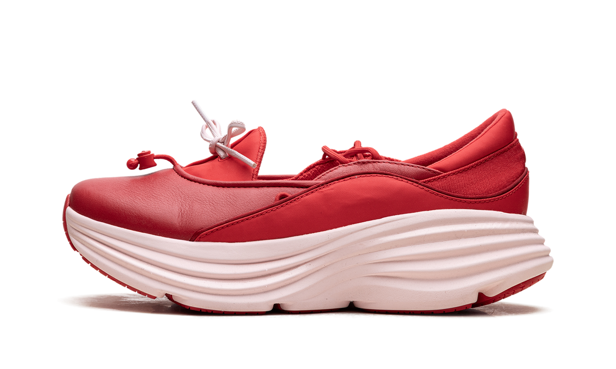 Hoka One One Bondi Mary Jane Cerise Rose Tea