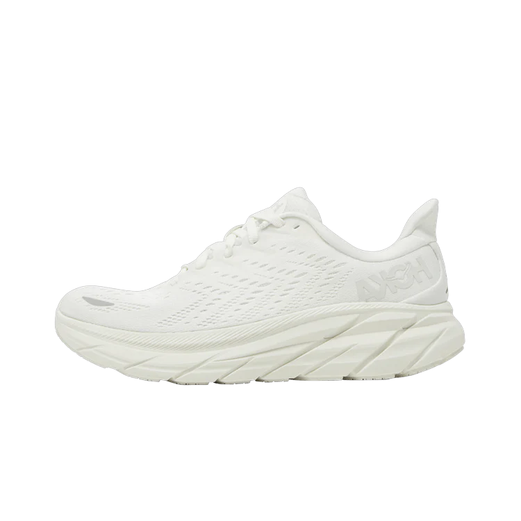 Hoka One One Clifton 8 White, White/White (1119394-WWH)