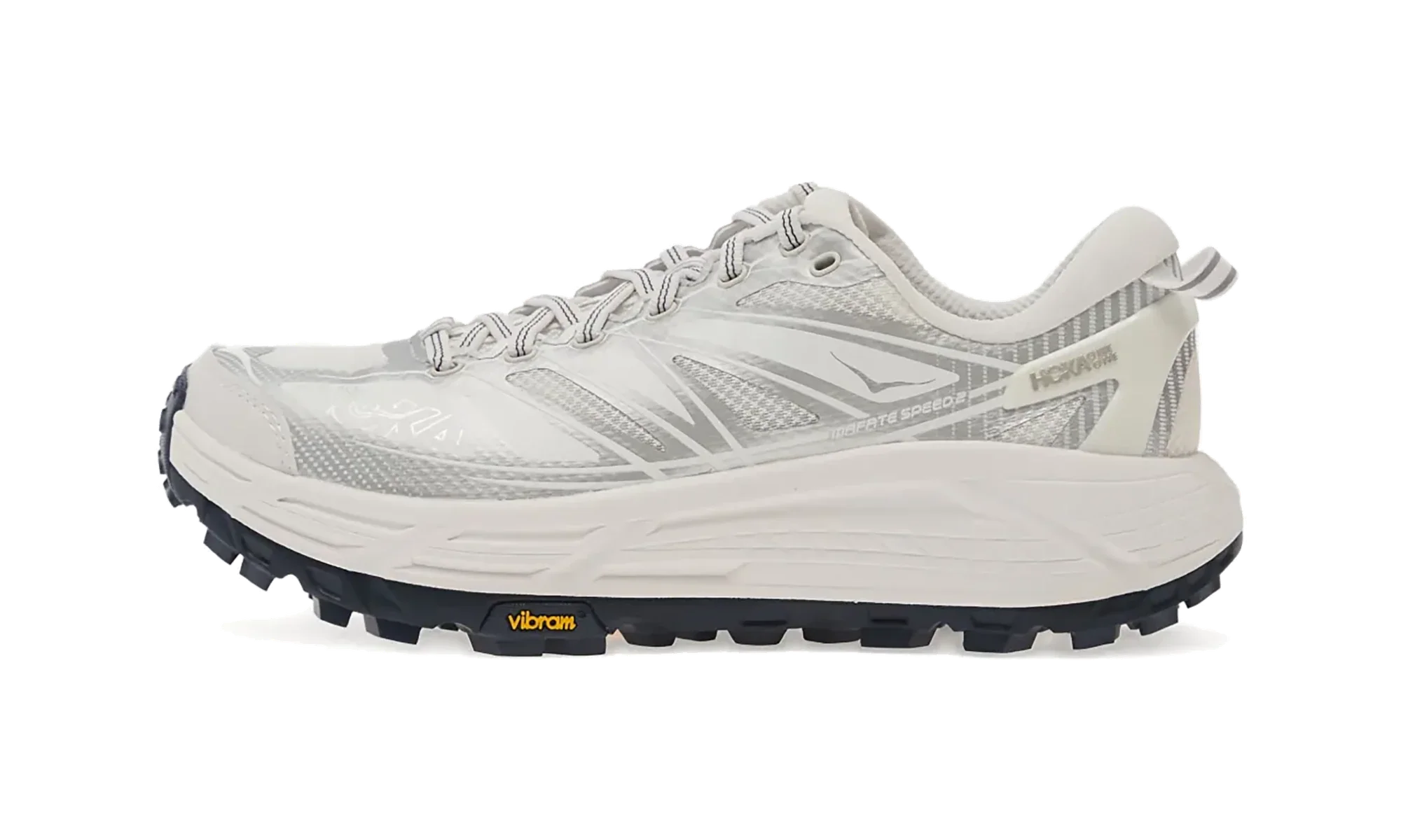 Hoka One One Mafate Speed 2 White Silver