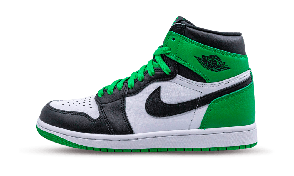 Air Jordan 1 Retro High OG Lucky Green, Black/Lucky Green-White (DZ5485-031 / FD1437-031)