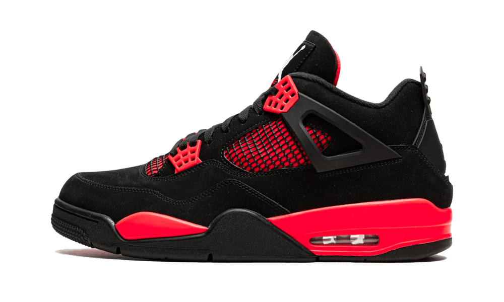 Air Jordan 4 Retro Red Thunder, Black/Multi-Color-Multi-Color-Crimson (CT8527-016 / 408452-016)