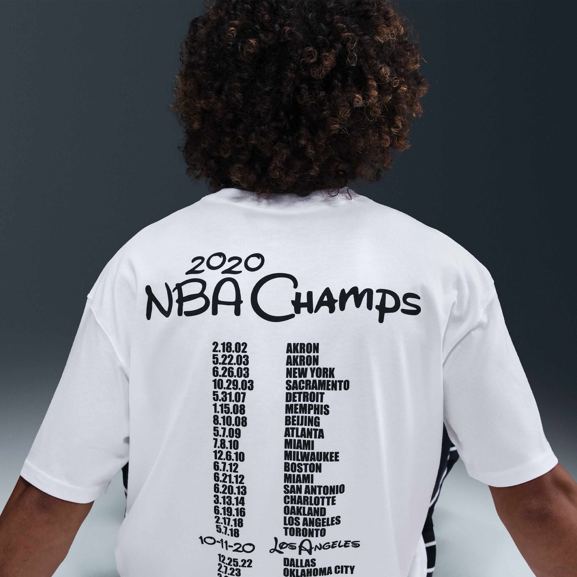 LeBron 'Bubble Boy' Basketball T-shirt White
