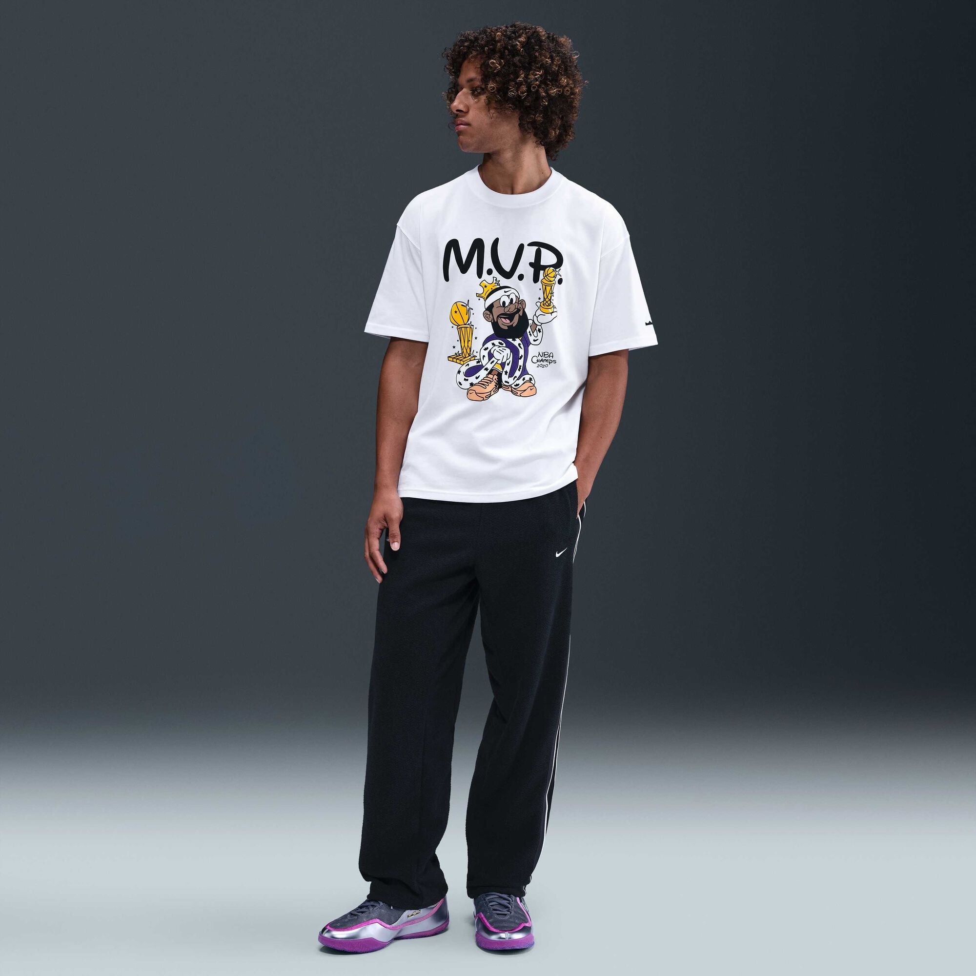 LeBron 'Bubble Boy' Basketball T-shirt White