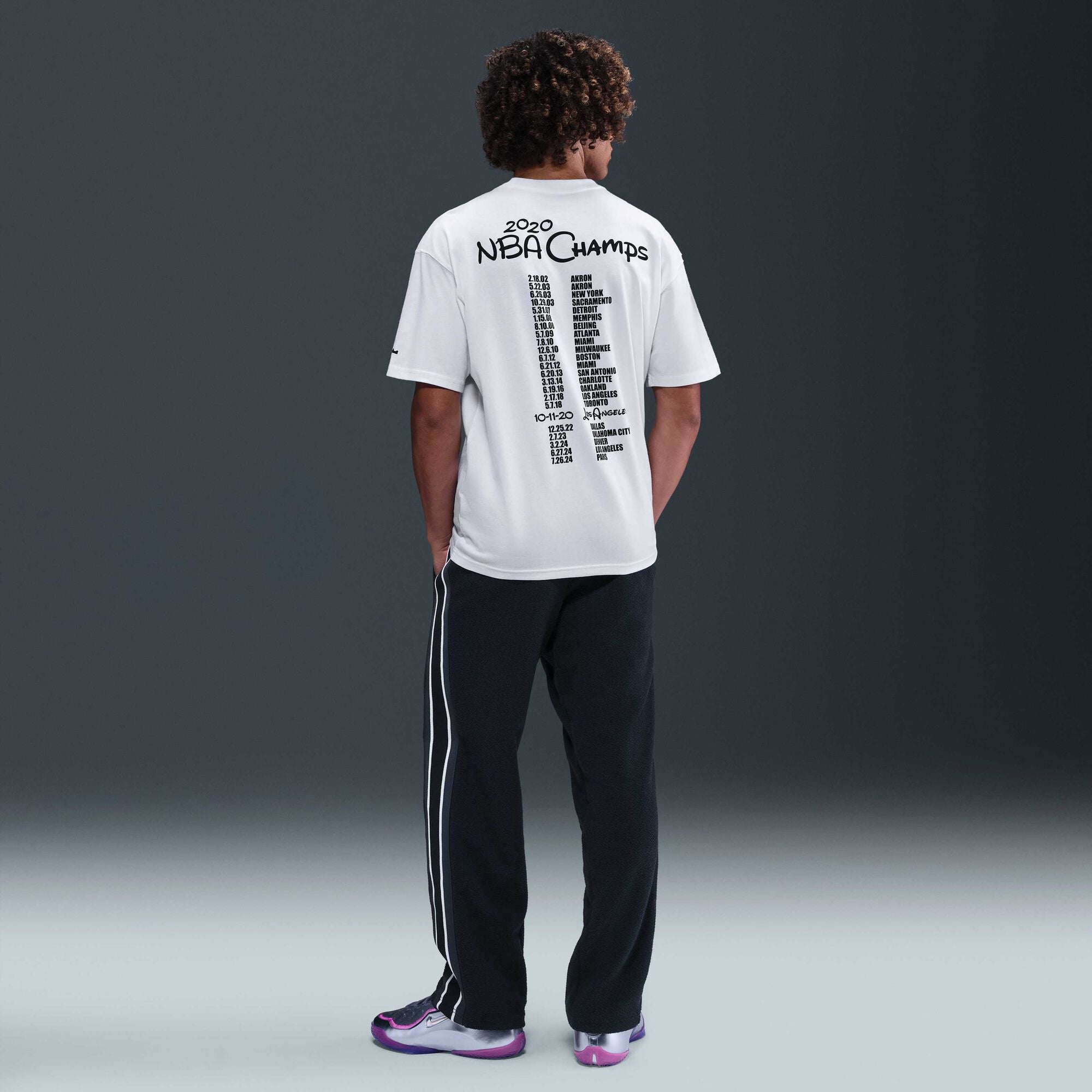 LeBron 'Bubble Boy' Basketball T-shirt White