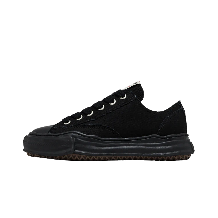 Maison Mihara Yasuhiro Peterson 23 OG Sole Canvas Low Black, Black/White (A11FW702-BLK)