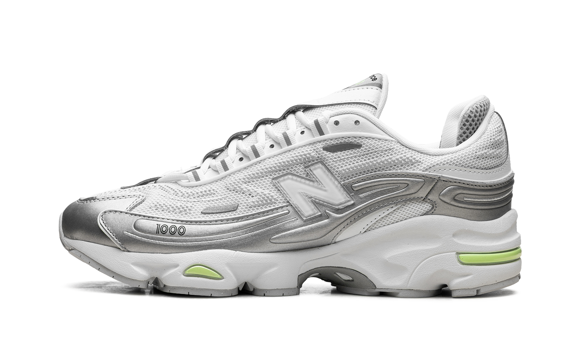New Balance 1000 White Silver Mint Flash