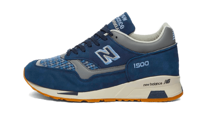 New Balance 1500 MiUK Navy Grey Harris Tweed
