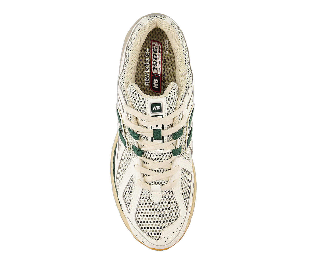 New Balance 1906R White Green Cream - Sneak
