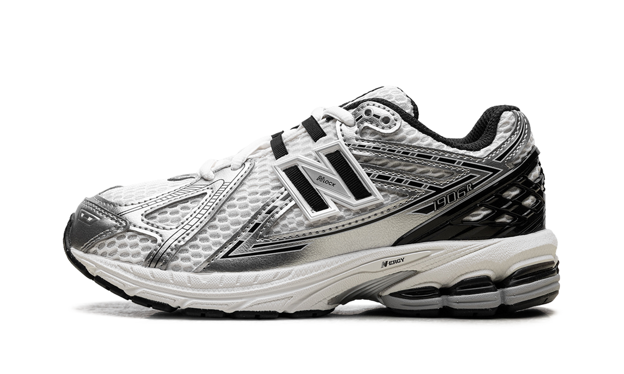 New Balance 1906R White Silver Metallic Black (PS)