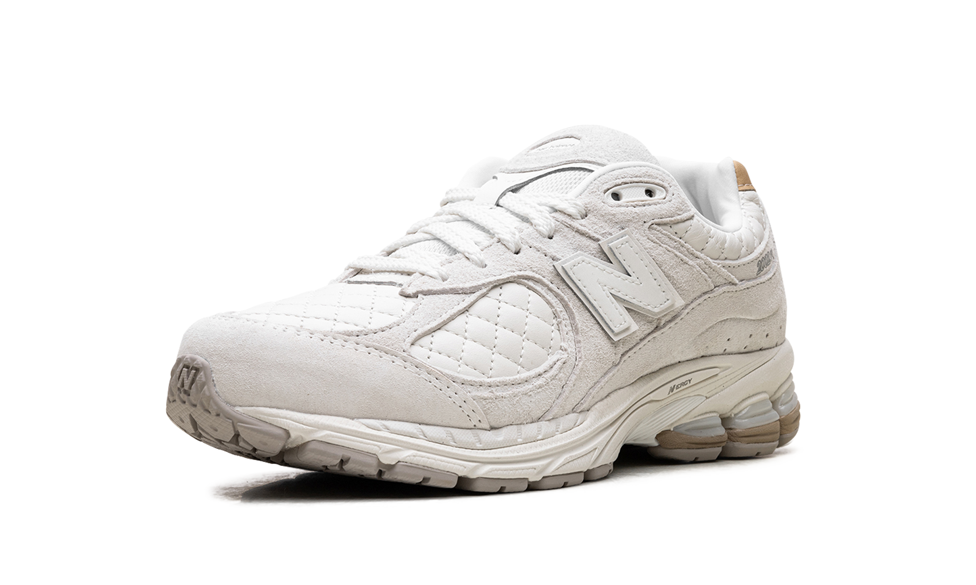 New Balance 2002R Quilted White